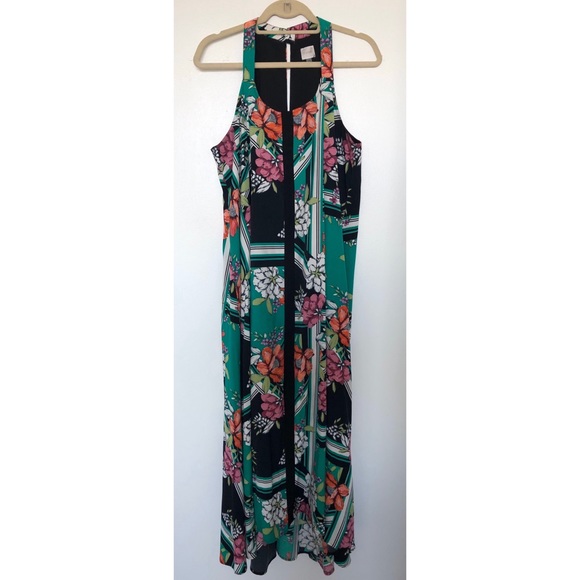 Fun Patterned Maxi Dress - Picture 1 of 4